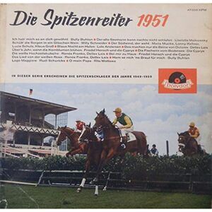 Various: Die Spitzenreiter 1951 [Vinyl] German vinyl record LP